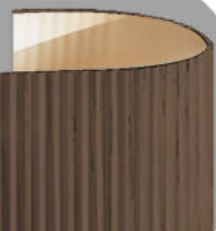 Meridian Legno D'Arte FLX-965 Denim Blue Flexible Panel