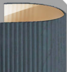 Meridian Legno D'Arte FLX-980 Deep Walnut Flexible Panel
