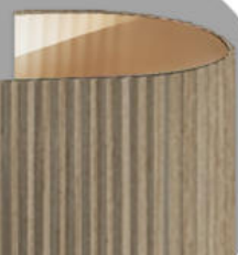 Meridian Legno D'Arte FLX-995 Ebony Wood Flexible Panel