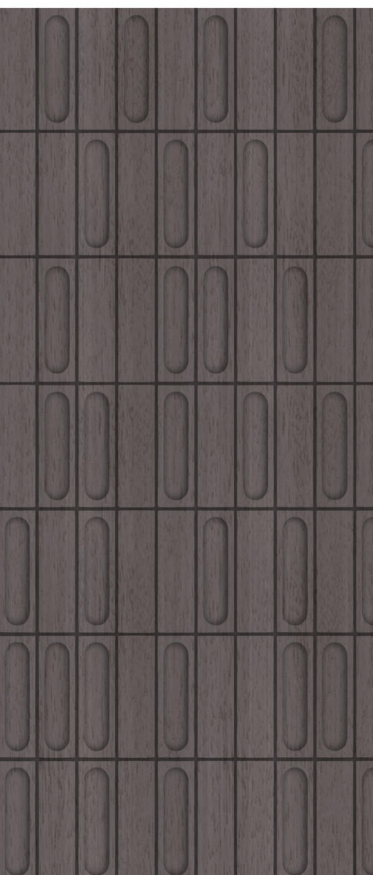 Meridian Legno D'Arte LA 255/945 Cocoa Wood sculpted wall panel