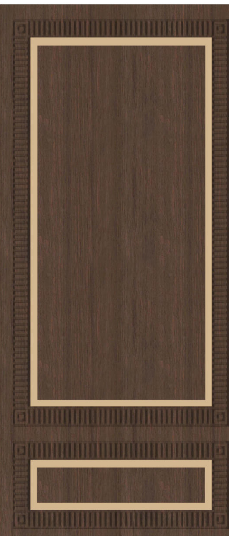 Meridian Legno D'Arte LA 275/955 Mocha Wenge sculpted wall panel