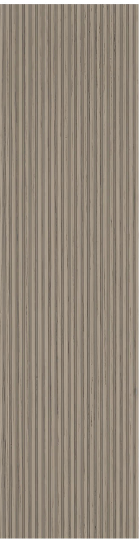 Meridian Legno D'Arte LA 937/935 Warm Walnut sculpted wall panel