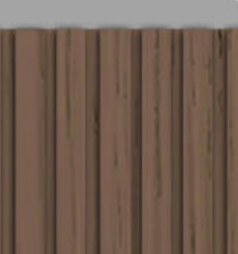Meridian Legno D'Arte LV-935 Warm Walnut Louver