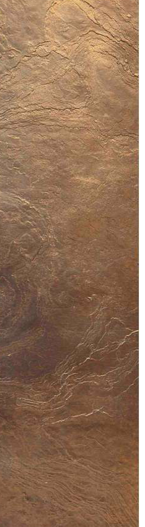 Meridian Laminato Antique Copper wall panel, antique copper patina finish