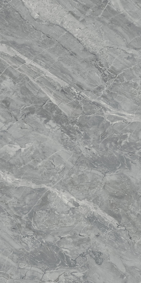 Cloudy Grey Marble & Stone High Gloss Laminate