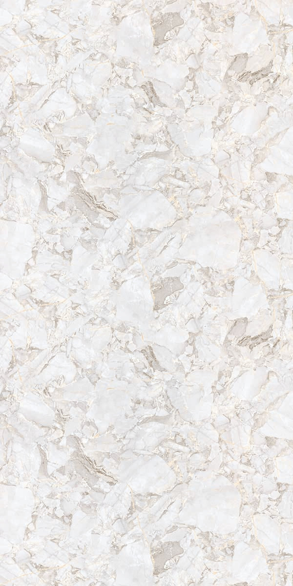 Beverly White Marble & Stone High Gloss Laminate