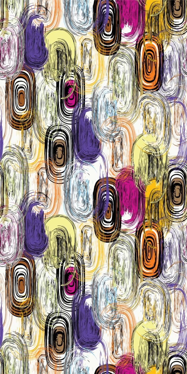 Galaxy Multi Colour Abstract High Gloss Laminate