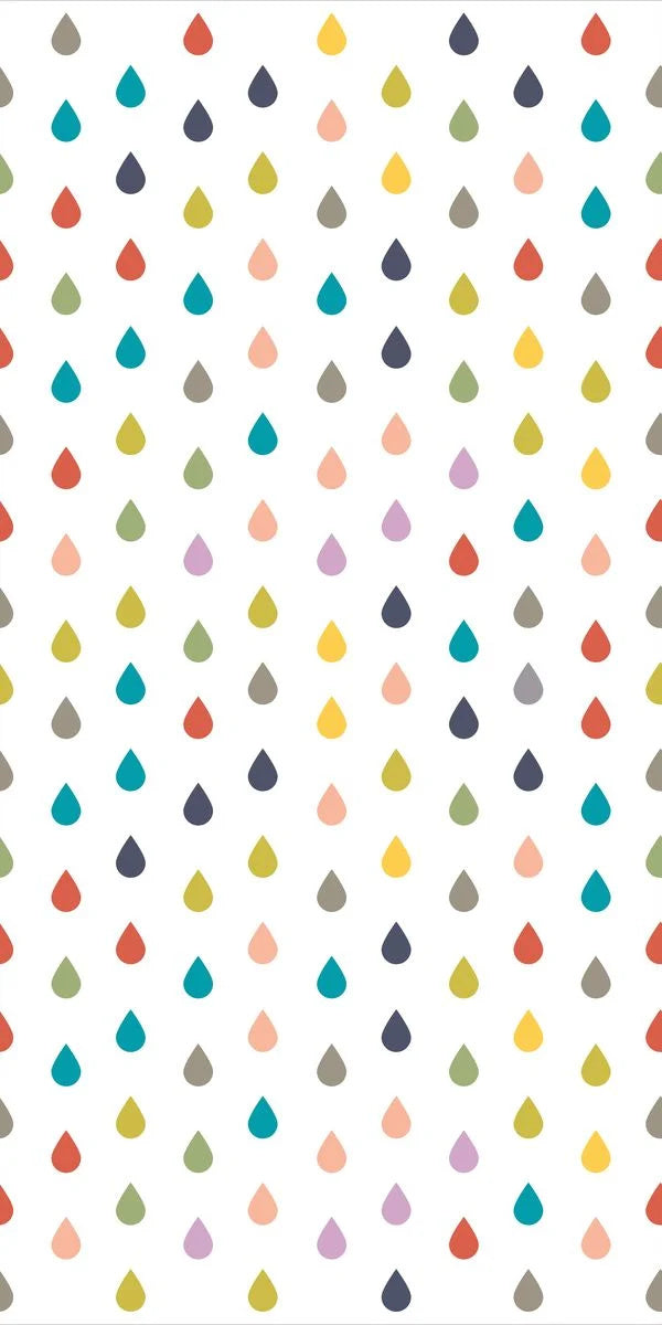 Droplets White Patterned Suede Laminate