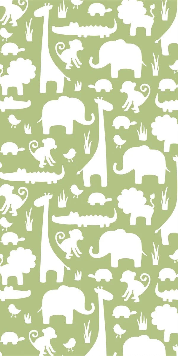 Jungle Green Patterned High Gloss Laminate