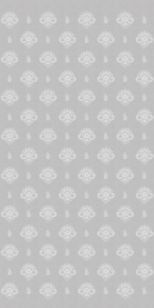 Alankrit Sweta Grey Patterned Linen Laminate