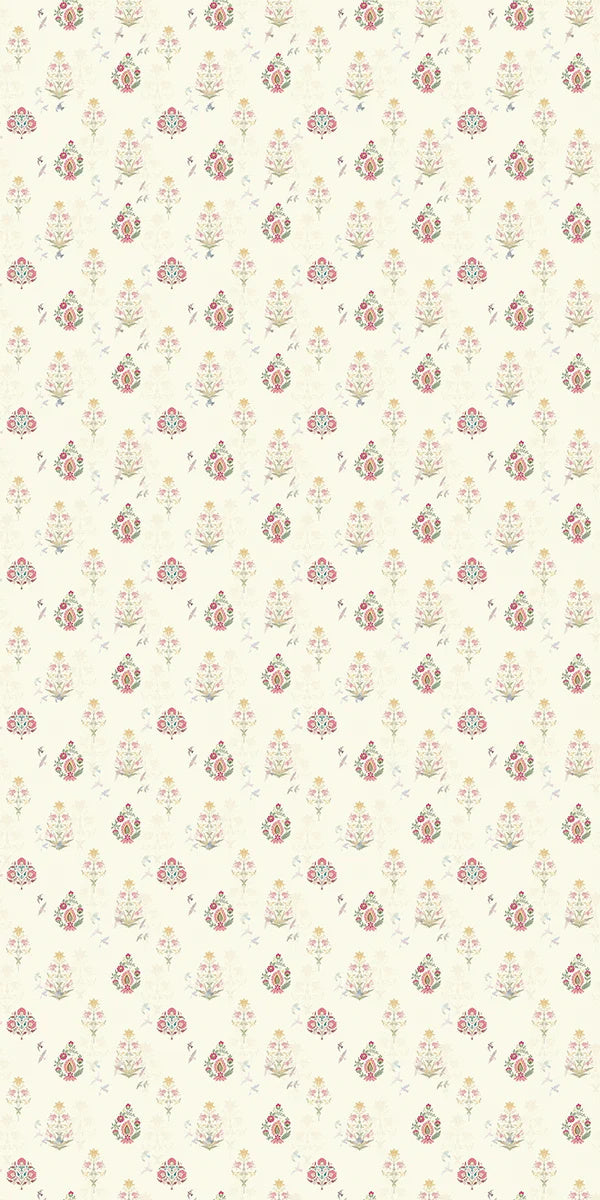 Vasantha Cream Patterned Matte Laminate