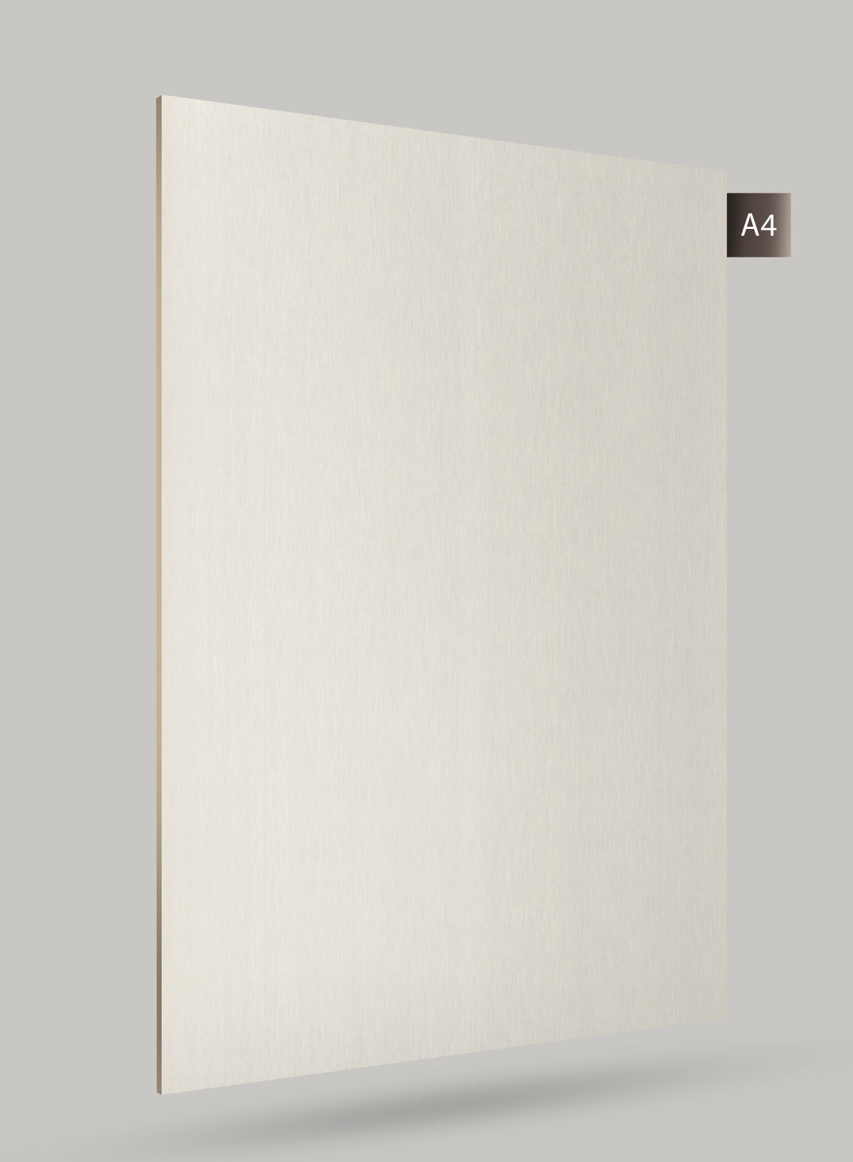 Decorative Ivory Metallic Matte Laminate