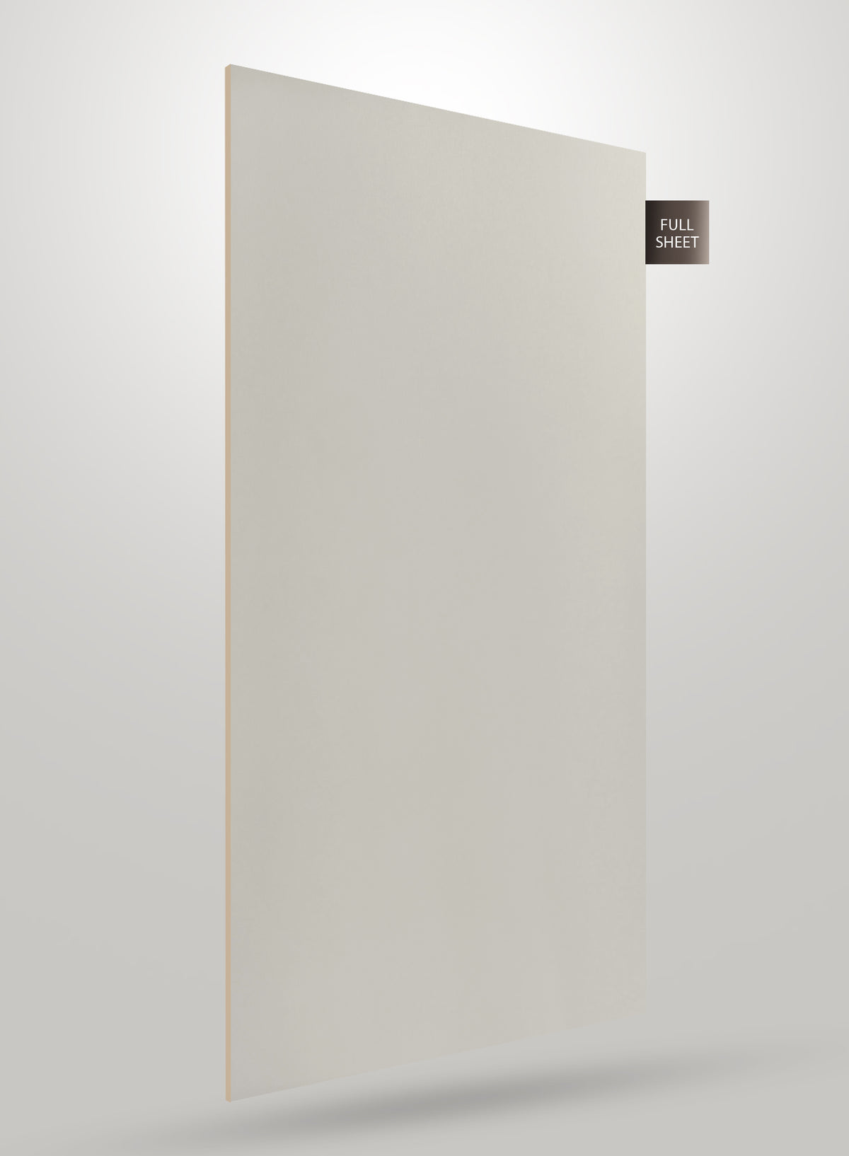 Decorative Ivory Metallic Matte Laminate