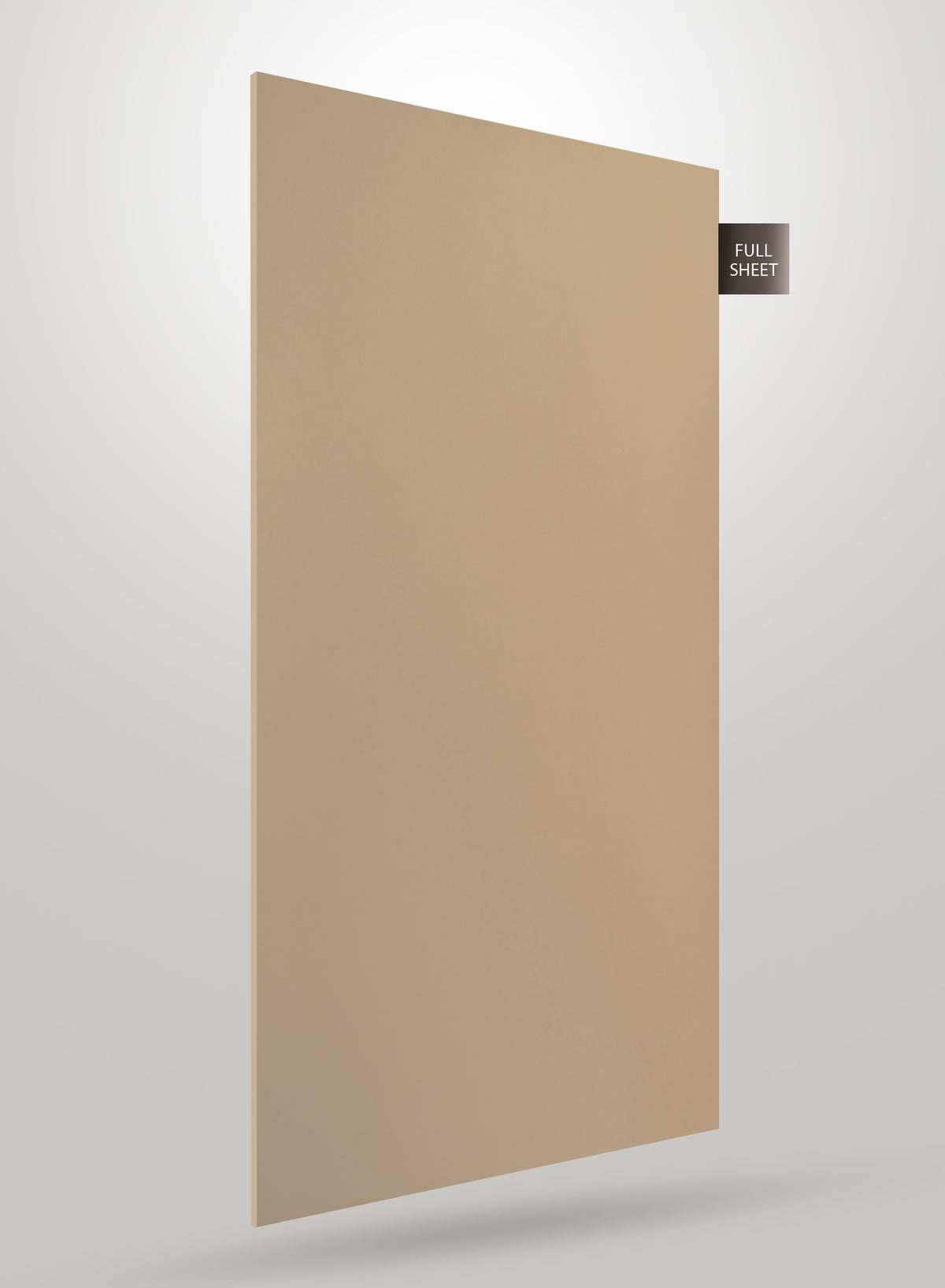 Decorative Beige Metallic Matte Laminate