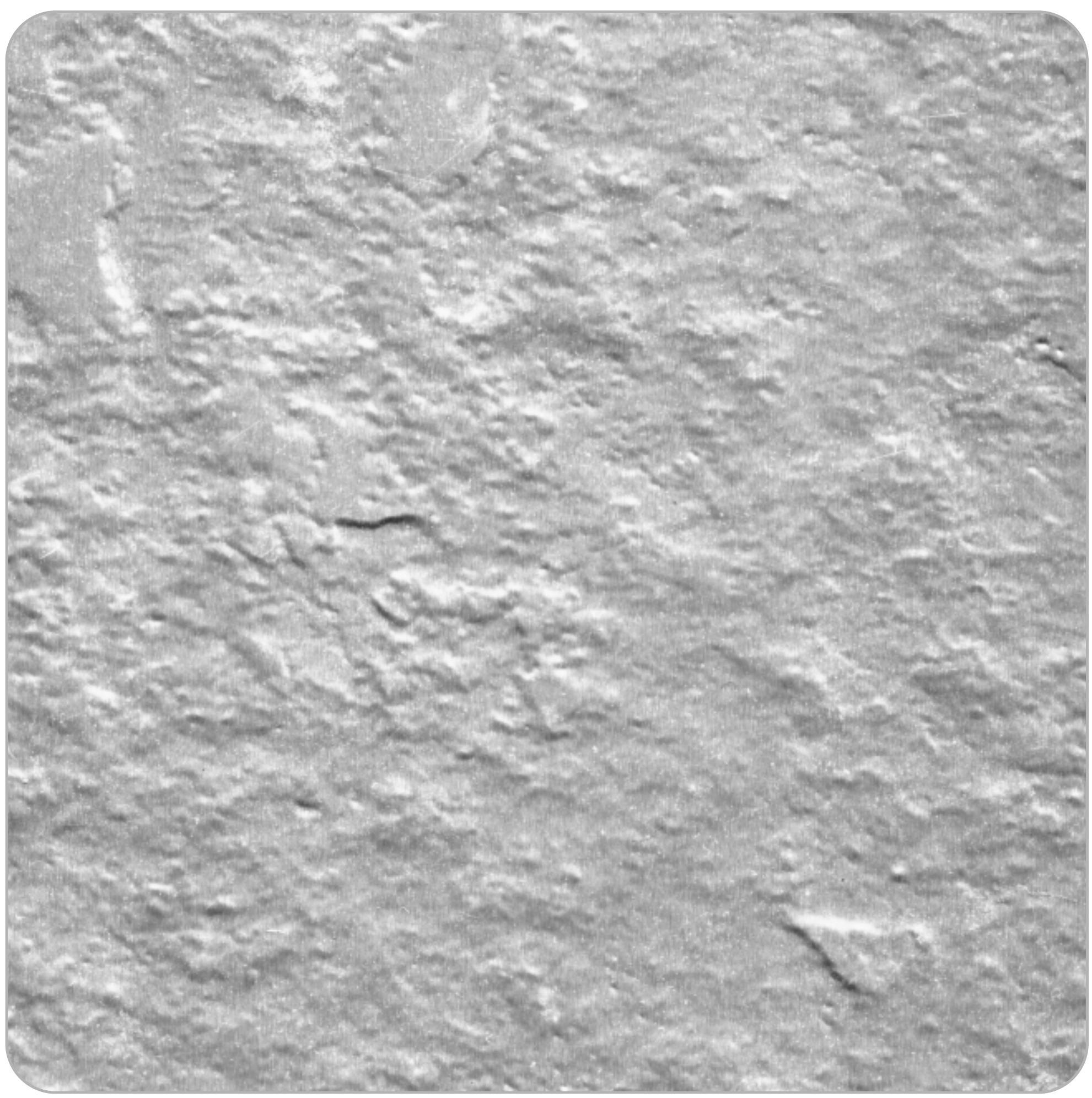 Grey textured laminate with marble-like appearance and rough, uneven surface finish.