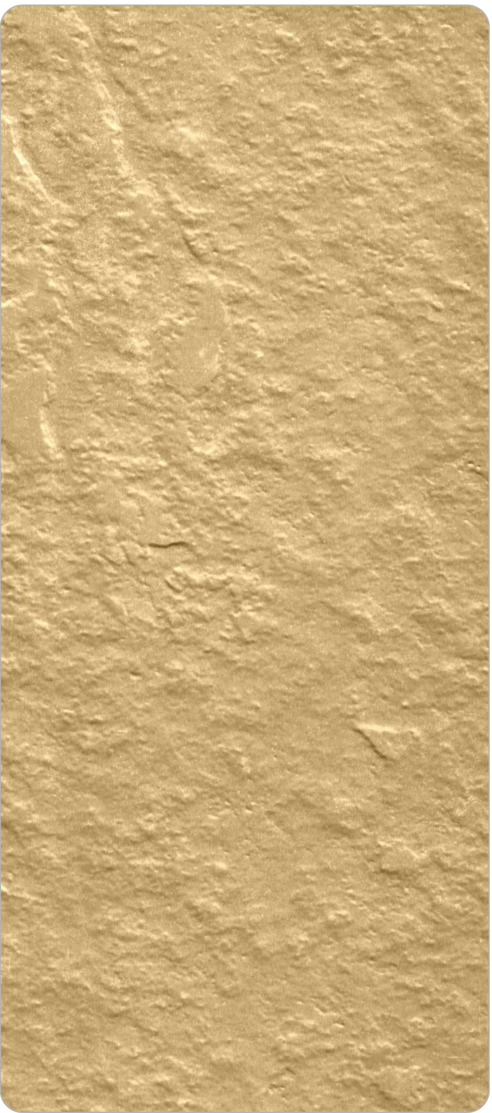 Beige textured laminate with a rough, uneven marble-like surface and subtle sheen.