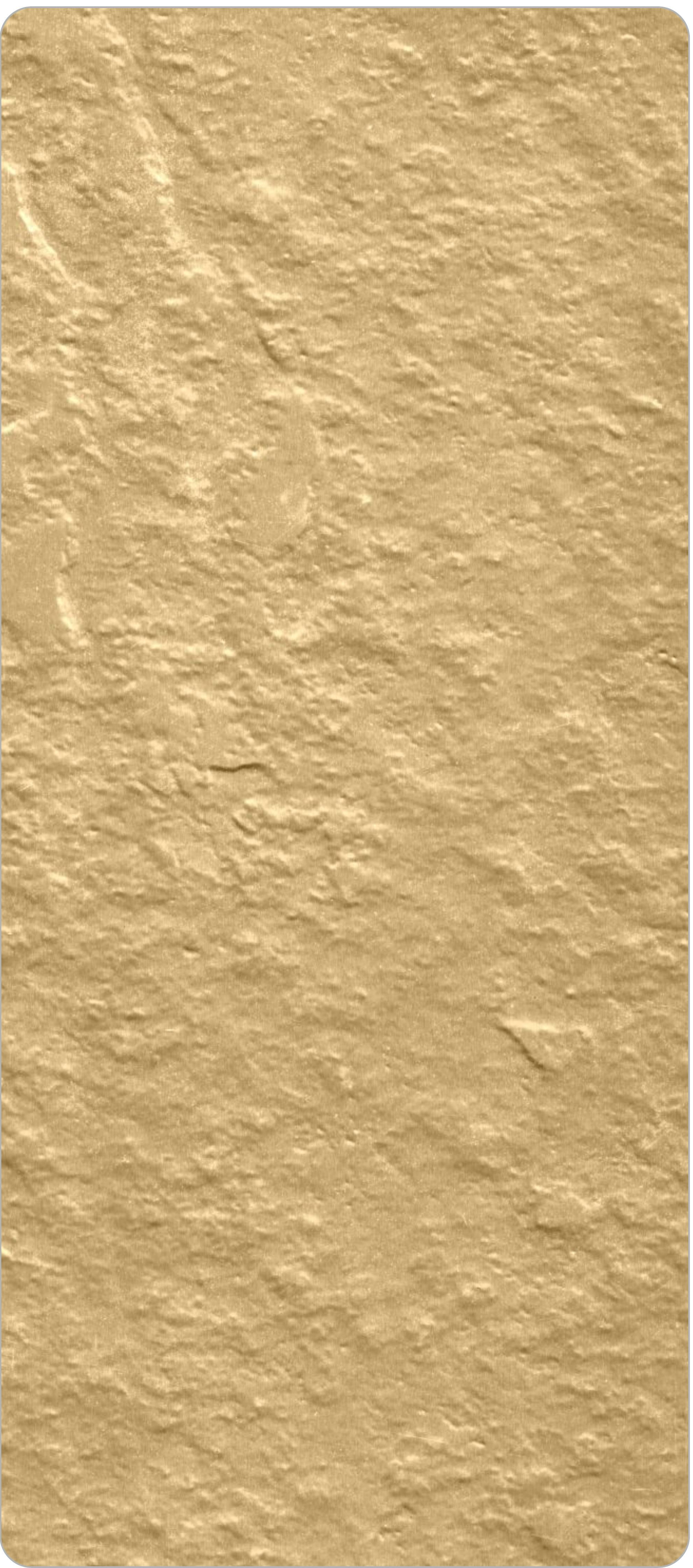 Beige textured laminate with a rough, uneven marble-like surface and subtle sheen.