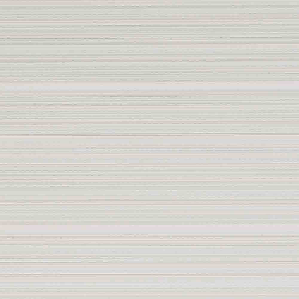 White fluted laminate with textured finish and horizontal ridges, showing subtle shading and slight sheen in a uniform