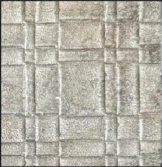 Meridian Silver Grid LM-6508 decorative wall panel, beige texture finish