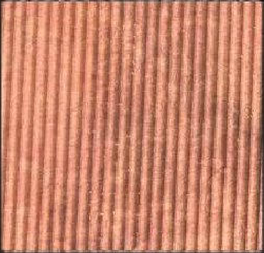 Meridian Terracotta Rib LM-6511 decorative wall panel, pink ribbed finish