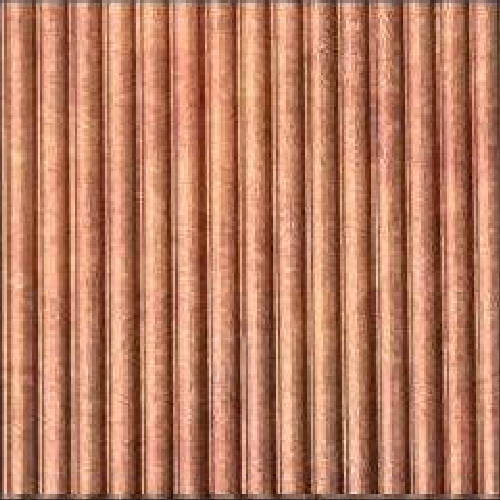 Meridian Terracotta Reed LM-6512 decorative wall panel, pink fluted finish