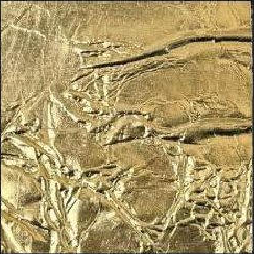 Meridian Gold Crush LM-6525 decorative wall panel, beige texture finish