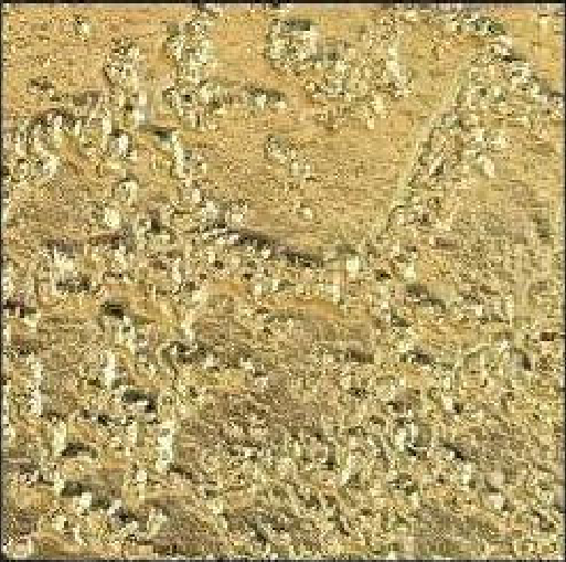 Meridian Gold Gravel LM-6526 decorative wall panel, beige texture finish
