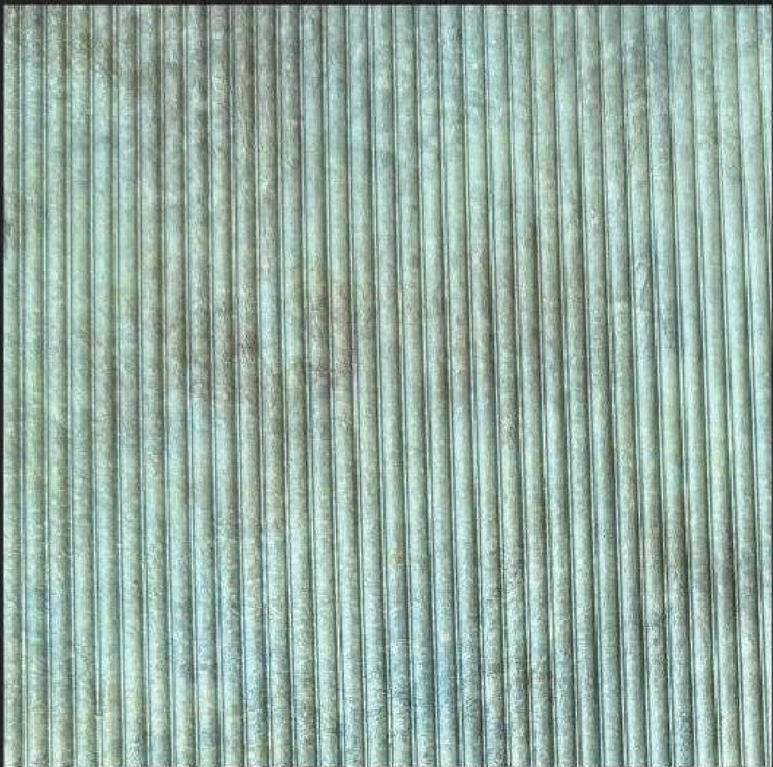 Meridian Verdigris Reed LM-6530 decorative wall panel, grey fluted finish