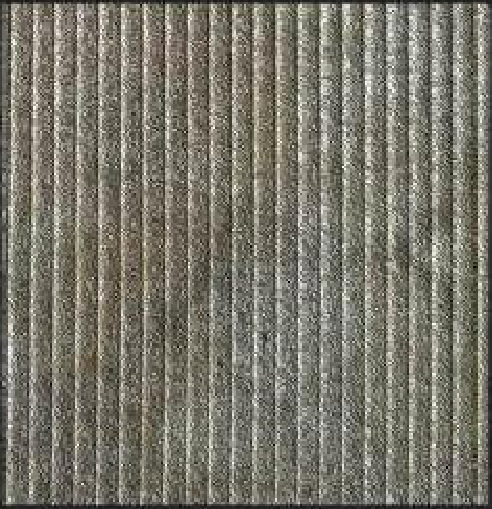 Meridian Rust Rib LM-6550 decorative wall panel, beige ribbed finish
