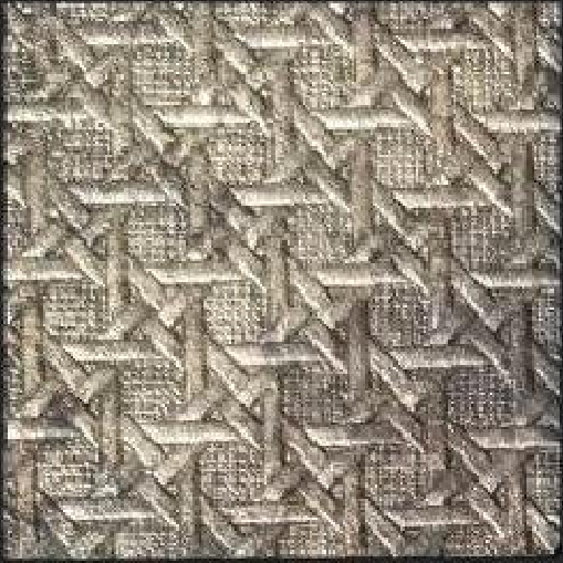 Meridian Antique Knot LM-6552 decorative wall panel, beige woven texture finish