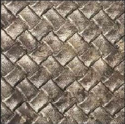 Meridian Antique Basket LM-6559 decorative wall panel, grey woven texture finish