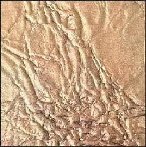 Meridian Clay Crush LM-6567 decorative wall panel, beige texture finish