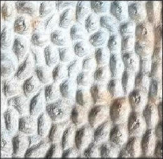 Meridian Quartz Pebble LM-6577 decorative wall panel, cream texture finish