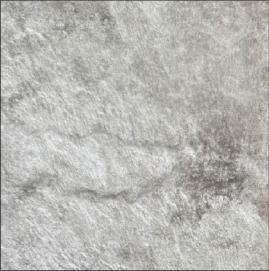 Meridian Ash Stone LM-6802 decorative wall panel, silver texture finish