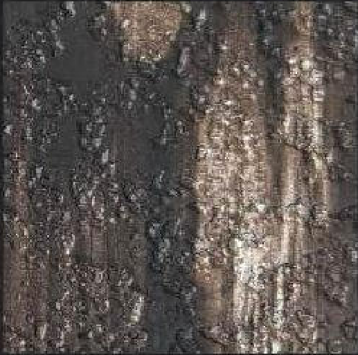 Meridian Mineral Ember LM-6813 decorative wall panel, brown texture finish