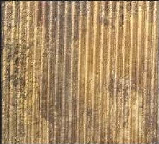 Meridian Mineral Gold Rib LM-6814 decorative wall panel, beige ribbed finish