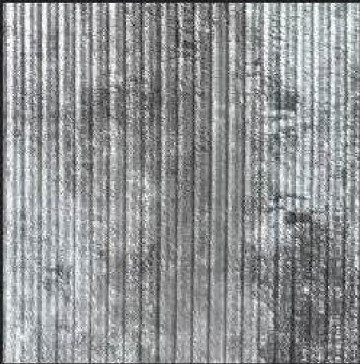 Meridian Mineral Silver Rib LM-6816 decorative wall panel, grey ribbed finish