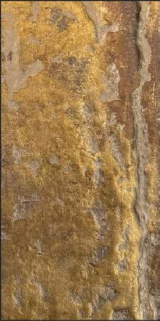 Meridian Gold Quarry QA-9802 decorative wall panel, gold texture finish
