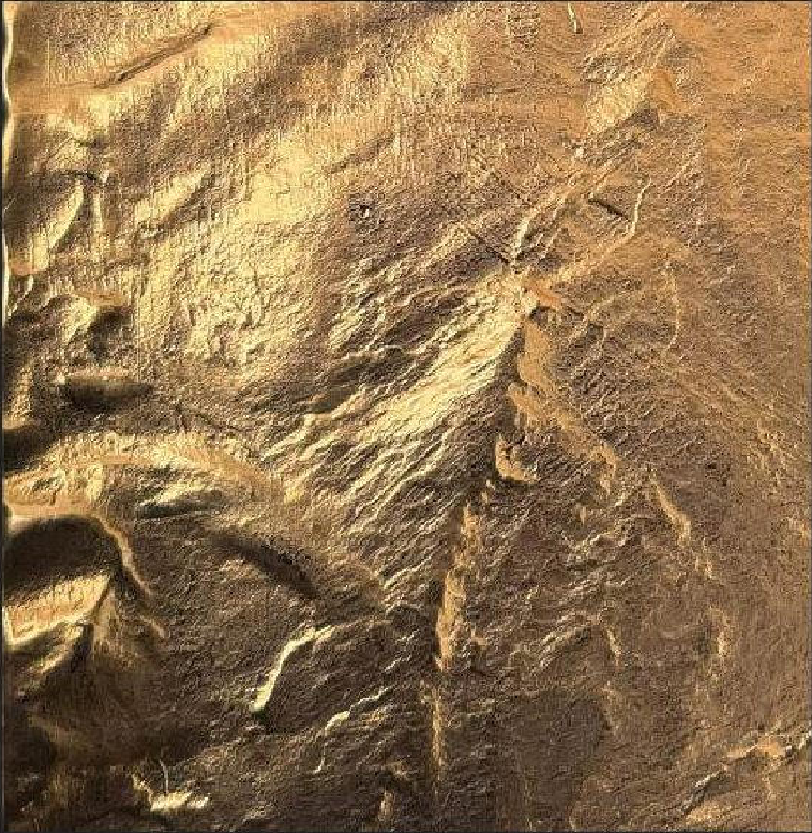 Meridian Antique Gold QA-9817 decorative wall panel, gold texture finish