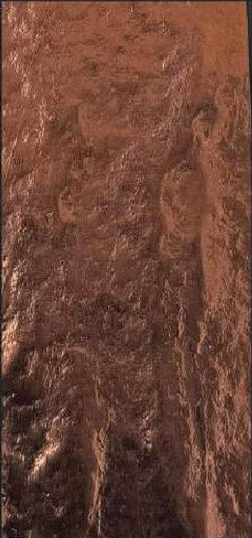 Meridian Deep Copper QA-9825 decorative wall panel, brown texture finish