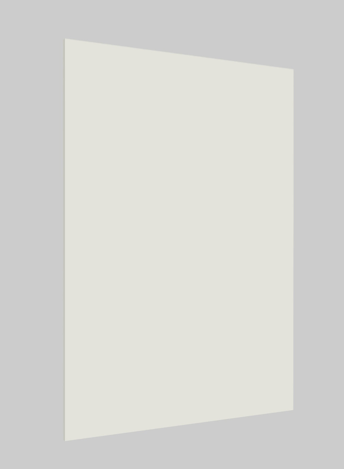 Sunset Cream Matte Solid Acrylic Laminate