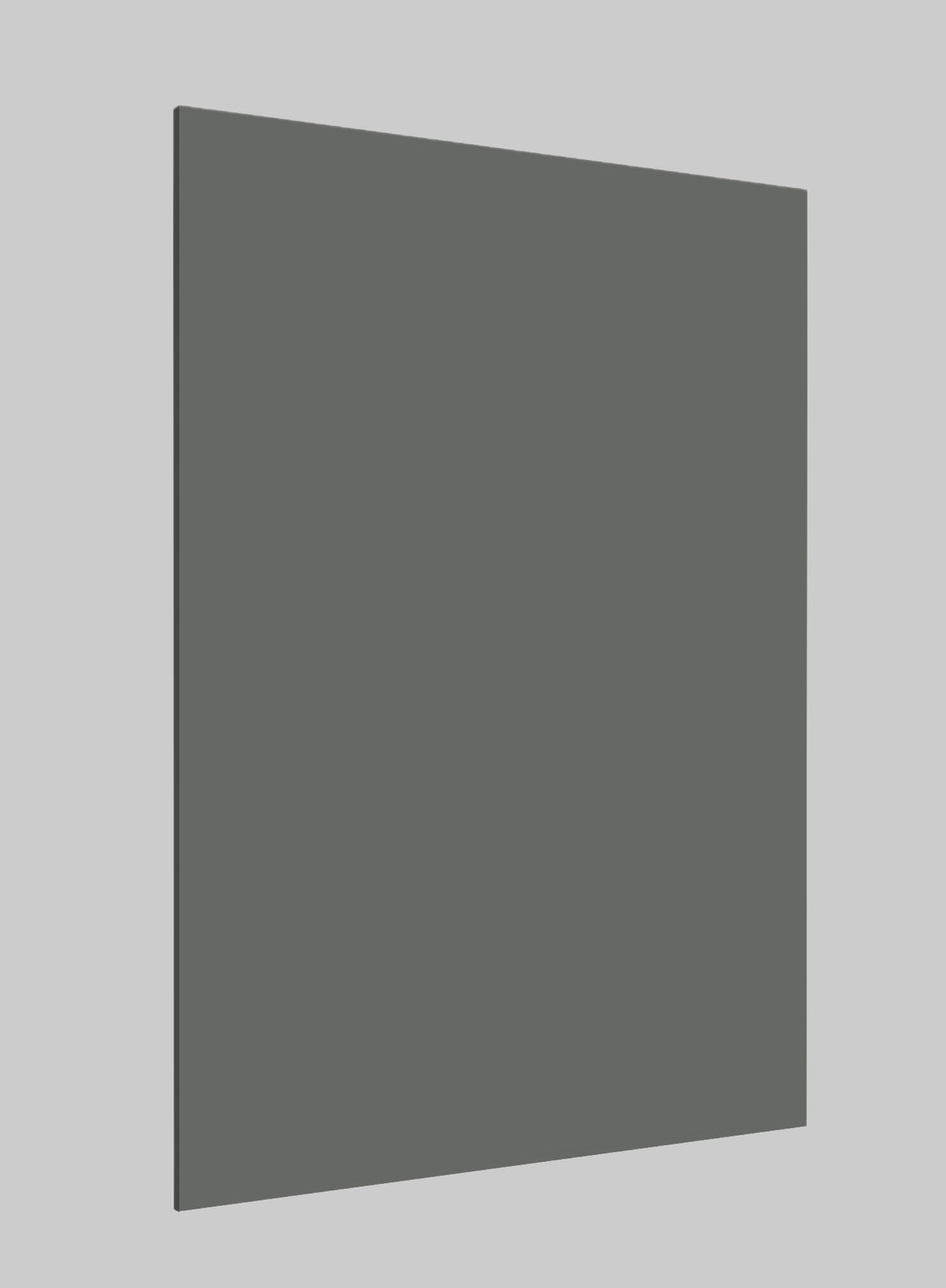 Steel Mist Grey Matte Solid Acrylic Laminate