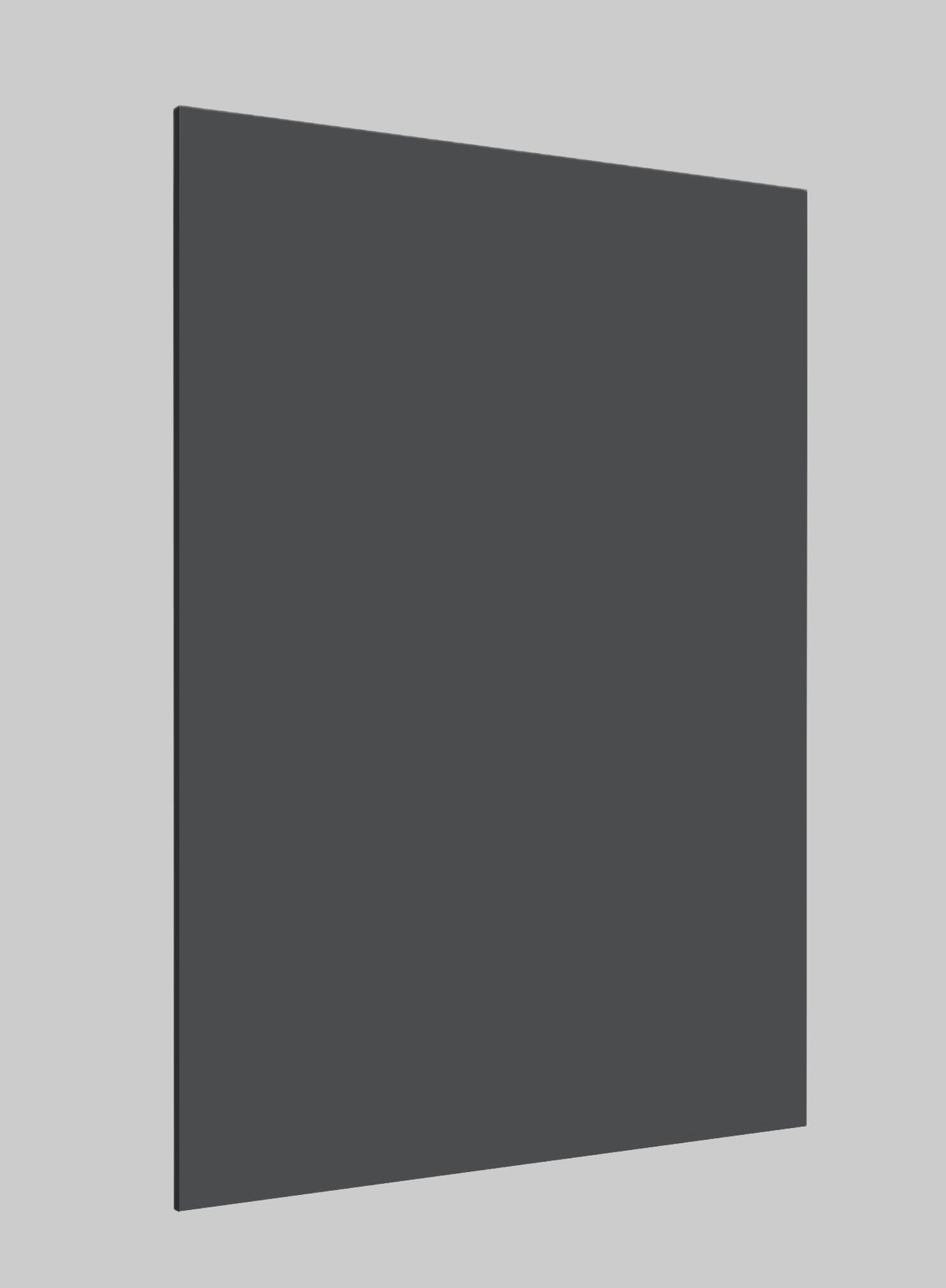 Graphite Grey Matte Solid Acrylic Laminate