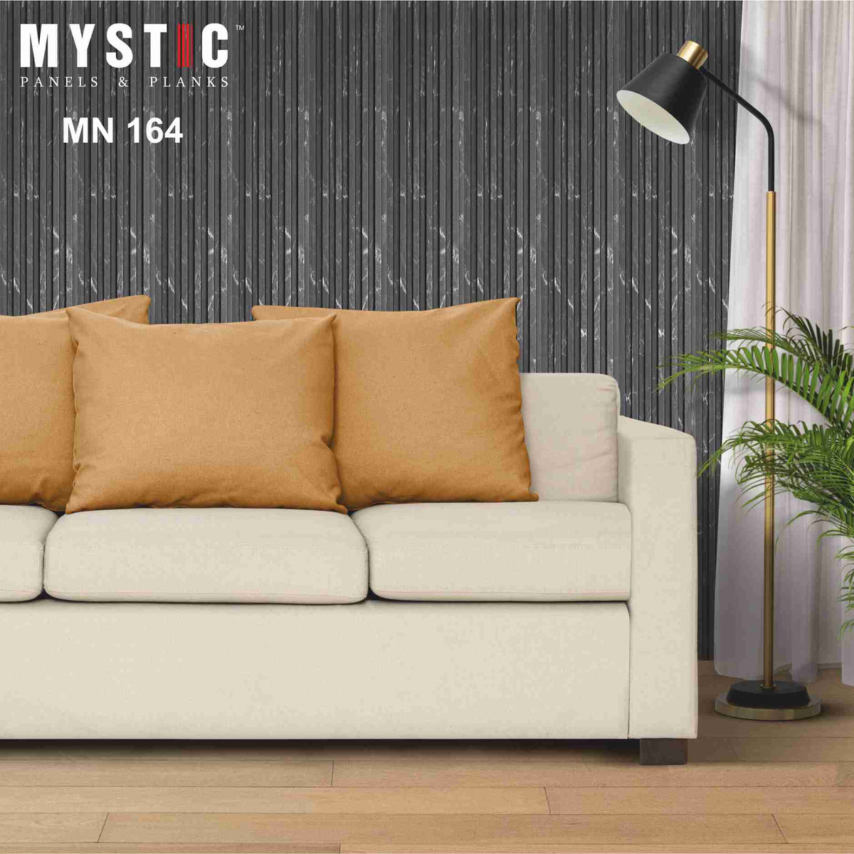 Black marble louver MN-164