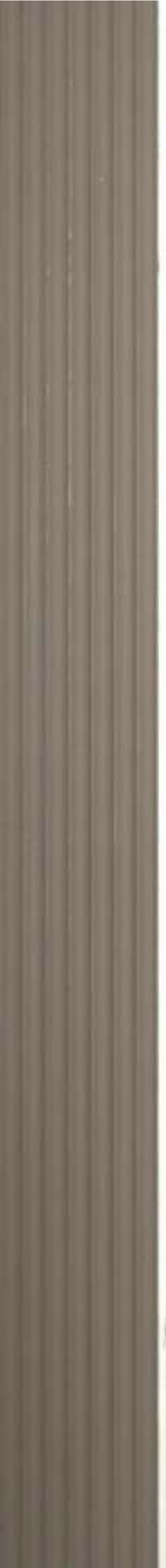 Taupe grey fluted pastel louver panel, Mystic Pallete MN 8440