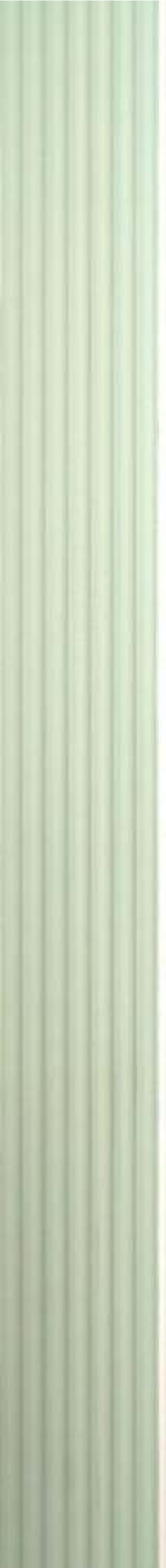 Mint green fluted pastel louver panel, Mystic Pallete MN 8441