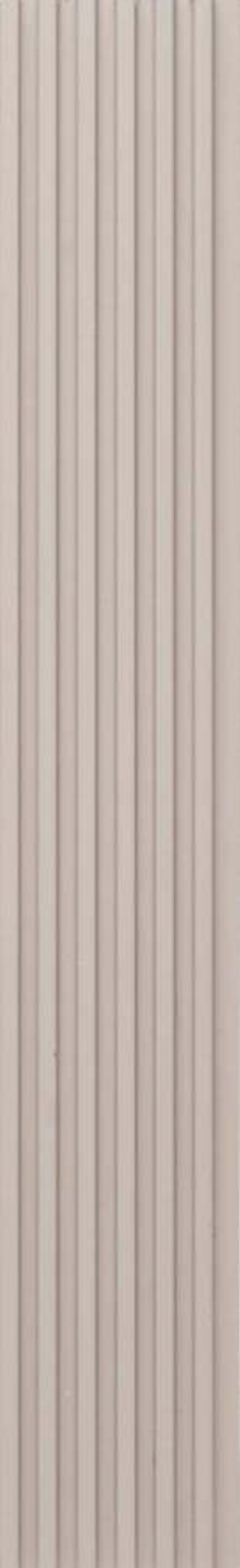 Light grey fluted pastel louver panel, Mystic Pallete MN 8461