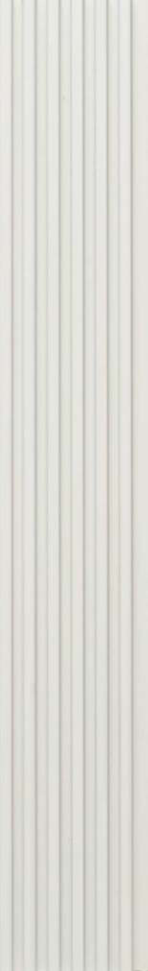 White fine-fluted matte louver strip MN 8468