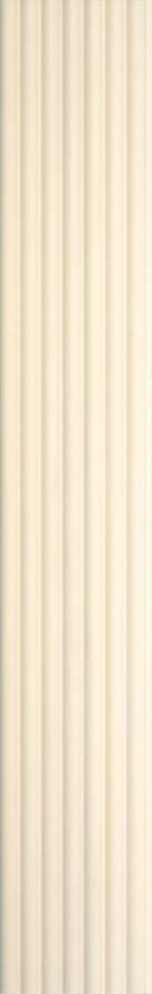 Cream fluted pastel louver, matte finish, code 8583