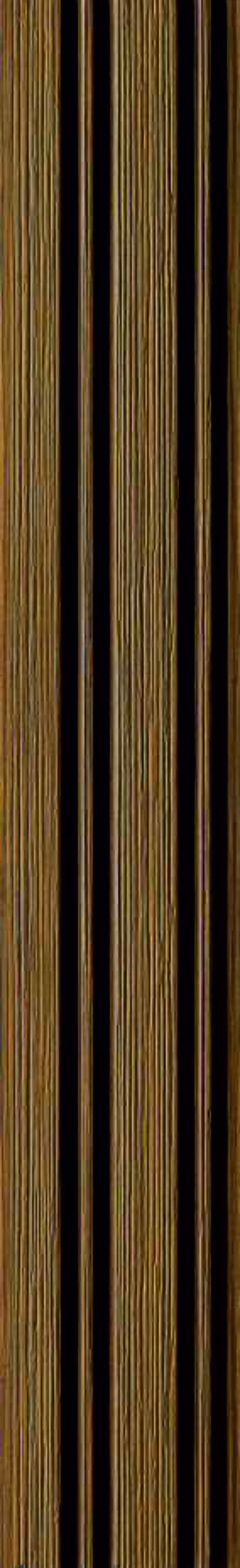 Brown wood-grain louver strip, Mystic Prive MN 9171
